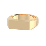 Bold Rectangular Signet Ring