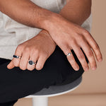 Bold Round Signet Ring