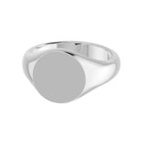 Bold Round Signet Ring