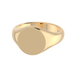 Bold Round Signet Ring