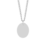 Oval Disc Pendant