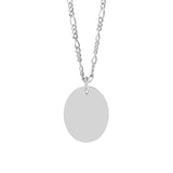 Oval Disc Pendant