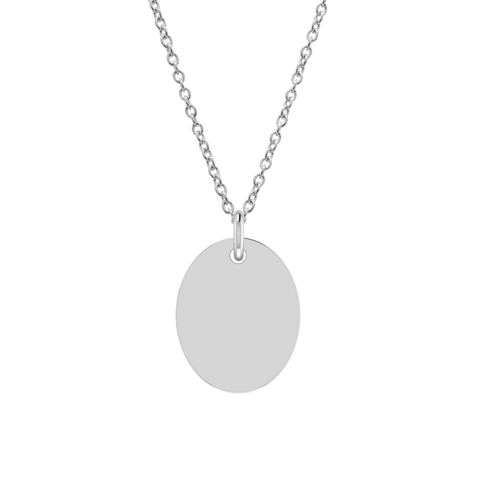 Oval Disc Pendant