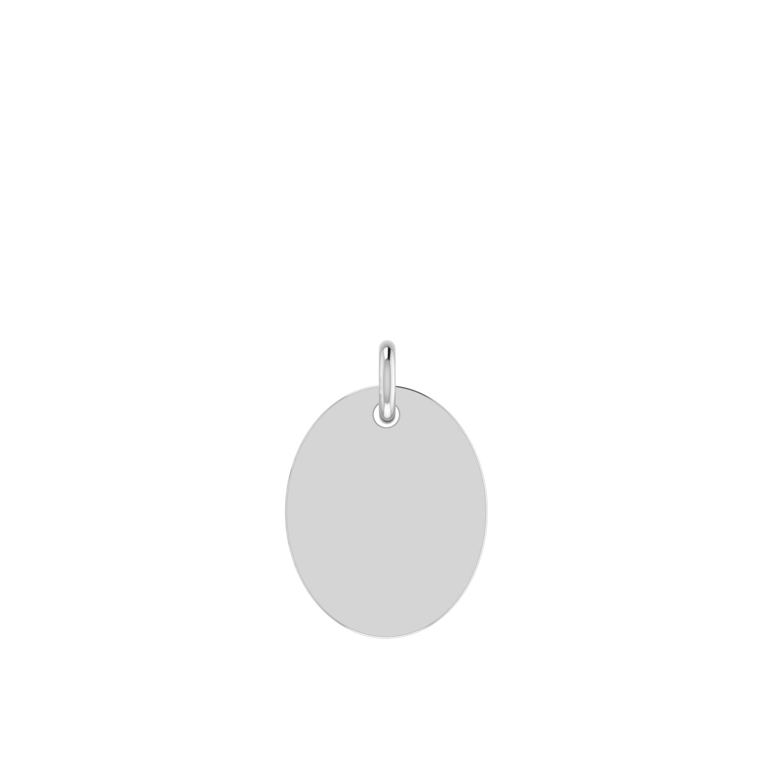 Oval Disc Pendant