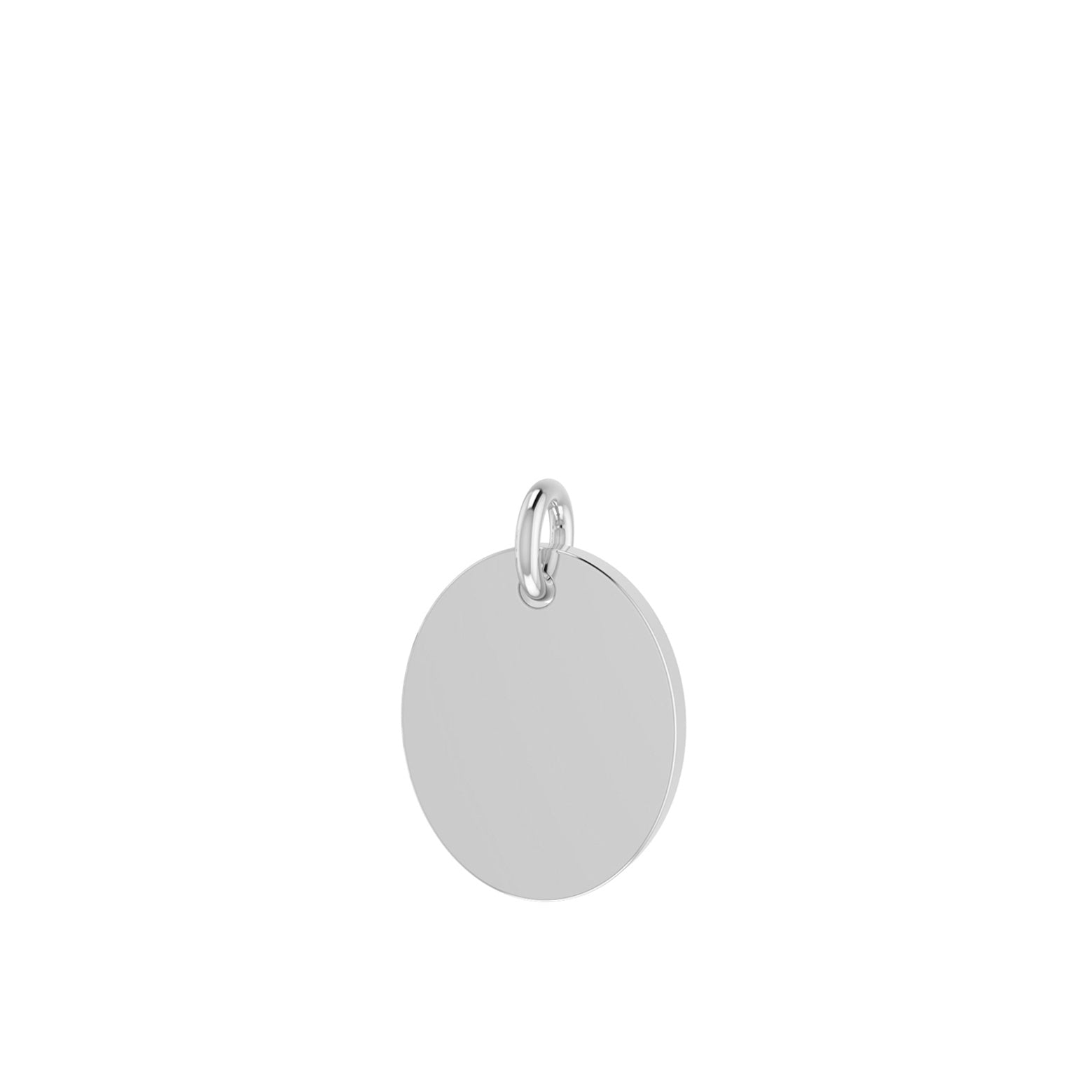 Oval Disc Pendant