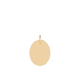 Oval Disc Pendant