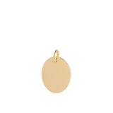 Oval Disc Pendant