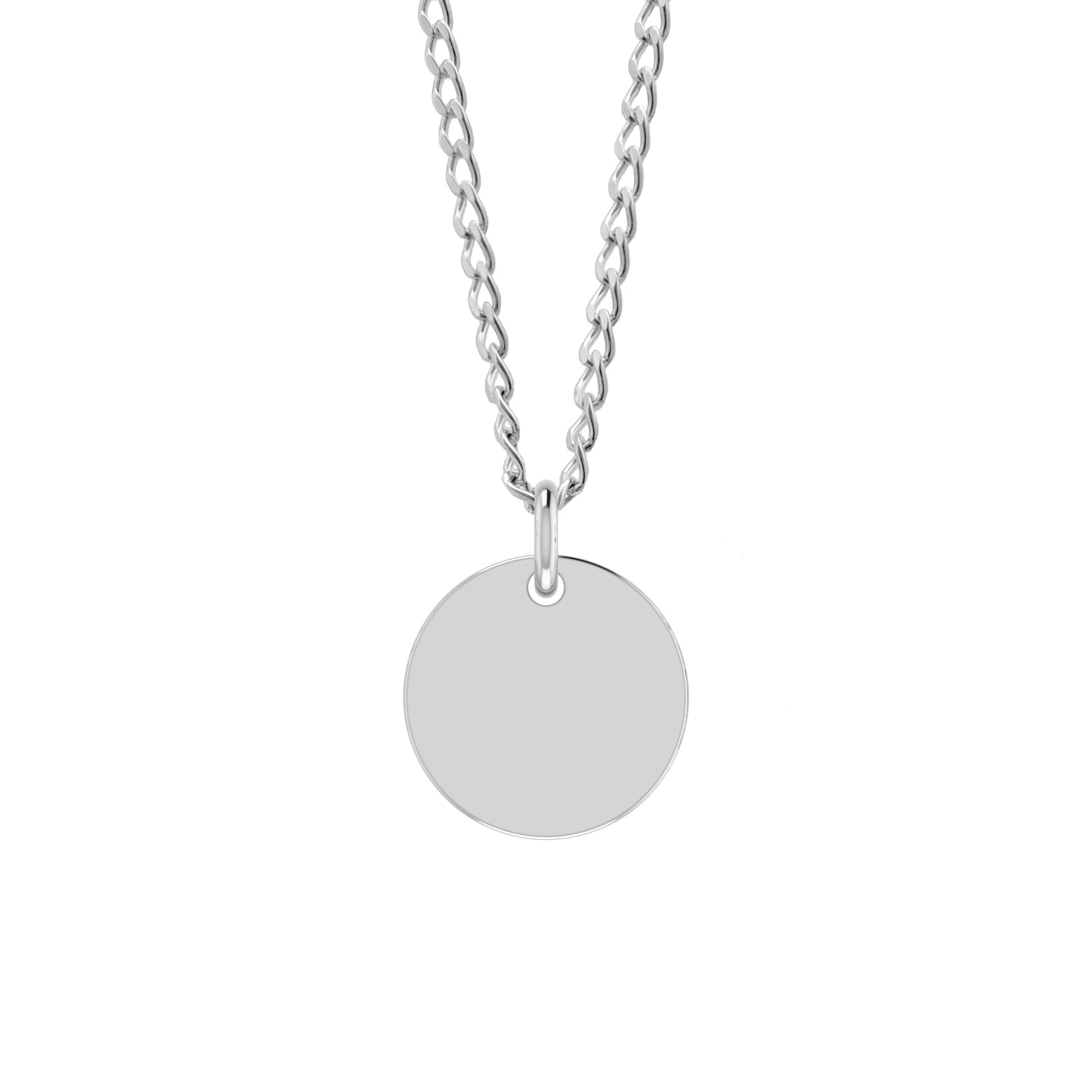 Round Disc Pendant