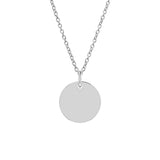 Round Disc Pendant