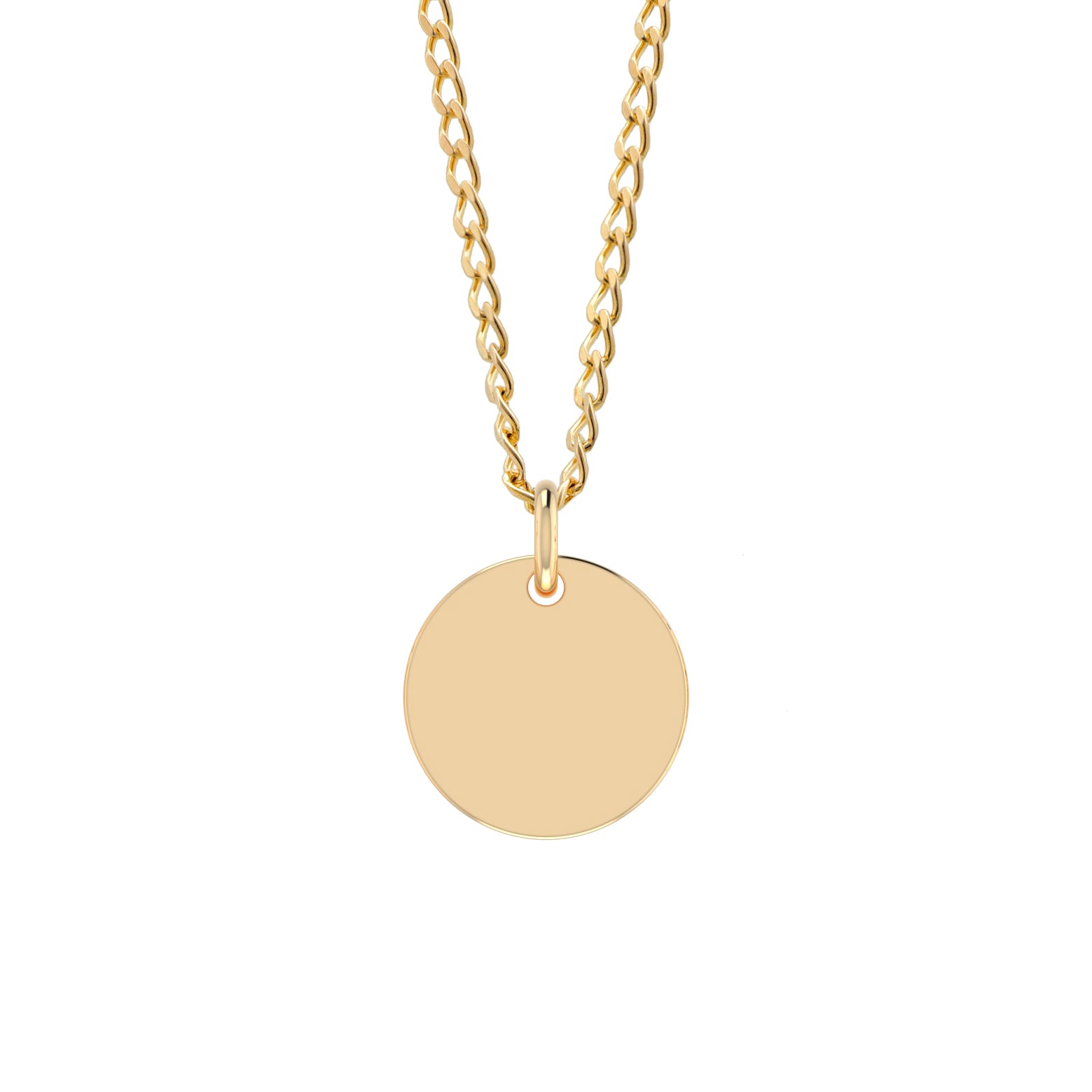 Round Disc Pendant