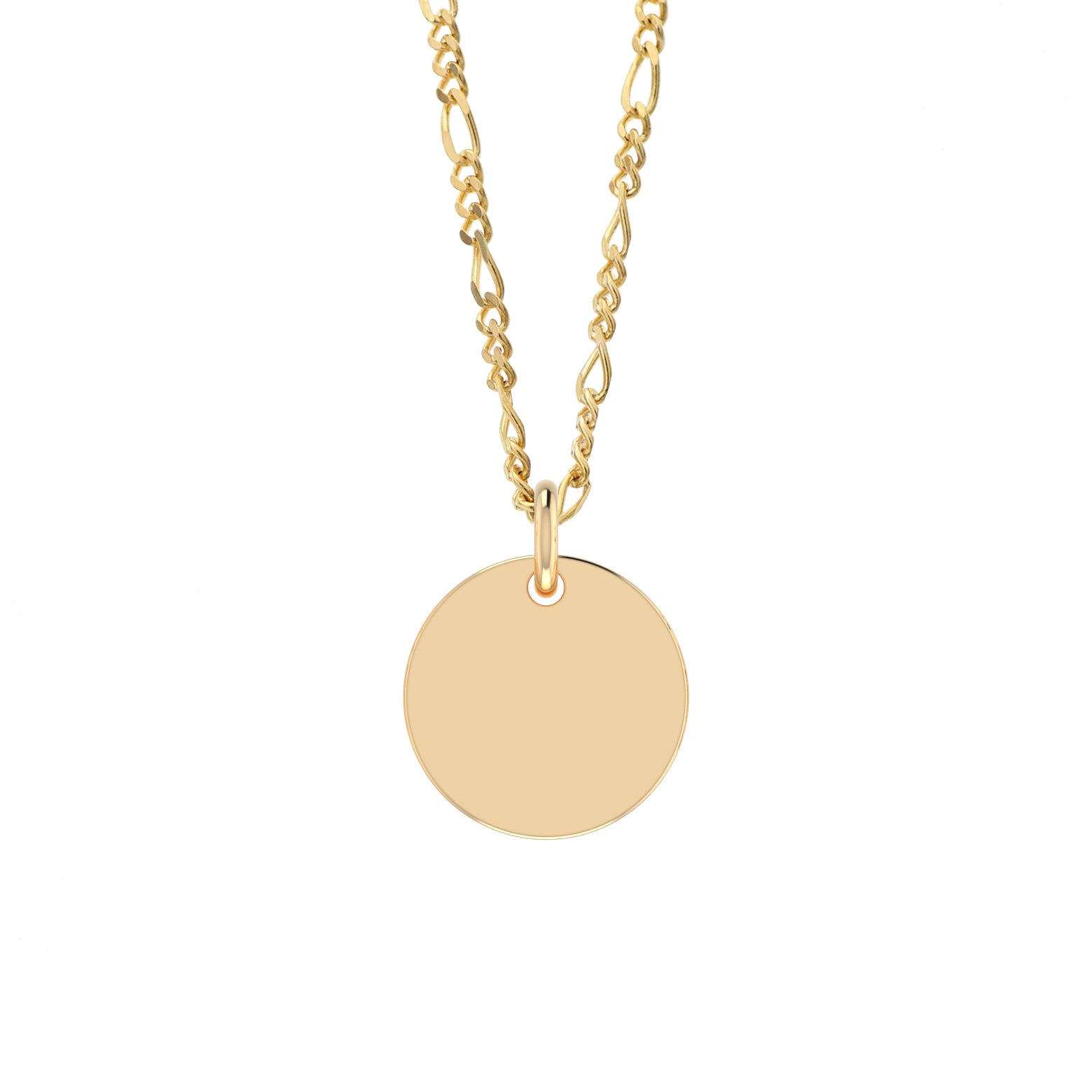 Round Disc Pendant