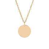 Round Disc Pendant