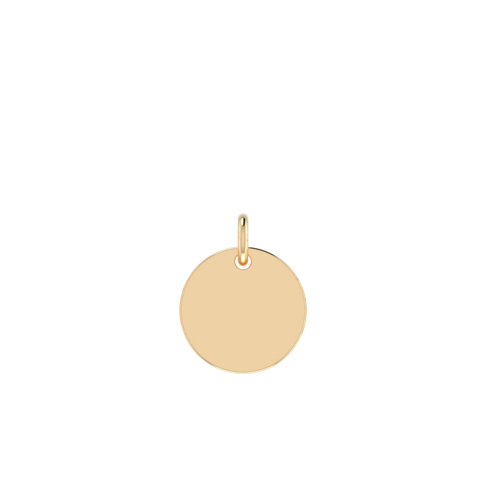 Round Disc Pendant