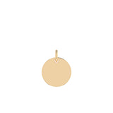 Round Disc Pendant