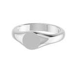 Petite Round Signet Ring