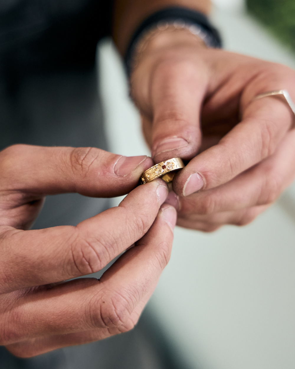 Hand Engraved Rings