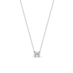 East-West Oval Solitaire Diamond Necklace classajewellers