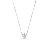 Round Solitaire Natural Diamond Necklace classajewellers