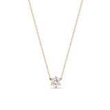 Round Solitaire Diamond Necklace classajewellers