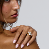 Celine Pear Toi et Moi Diamond Ring classajewellers