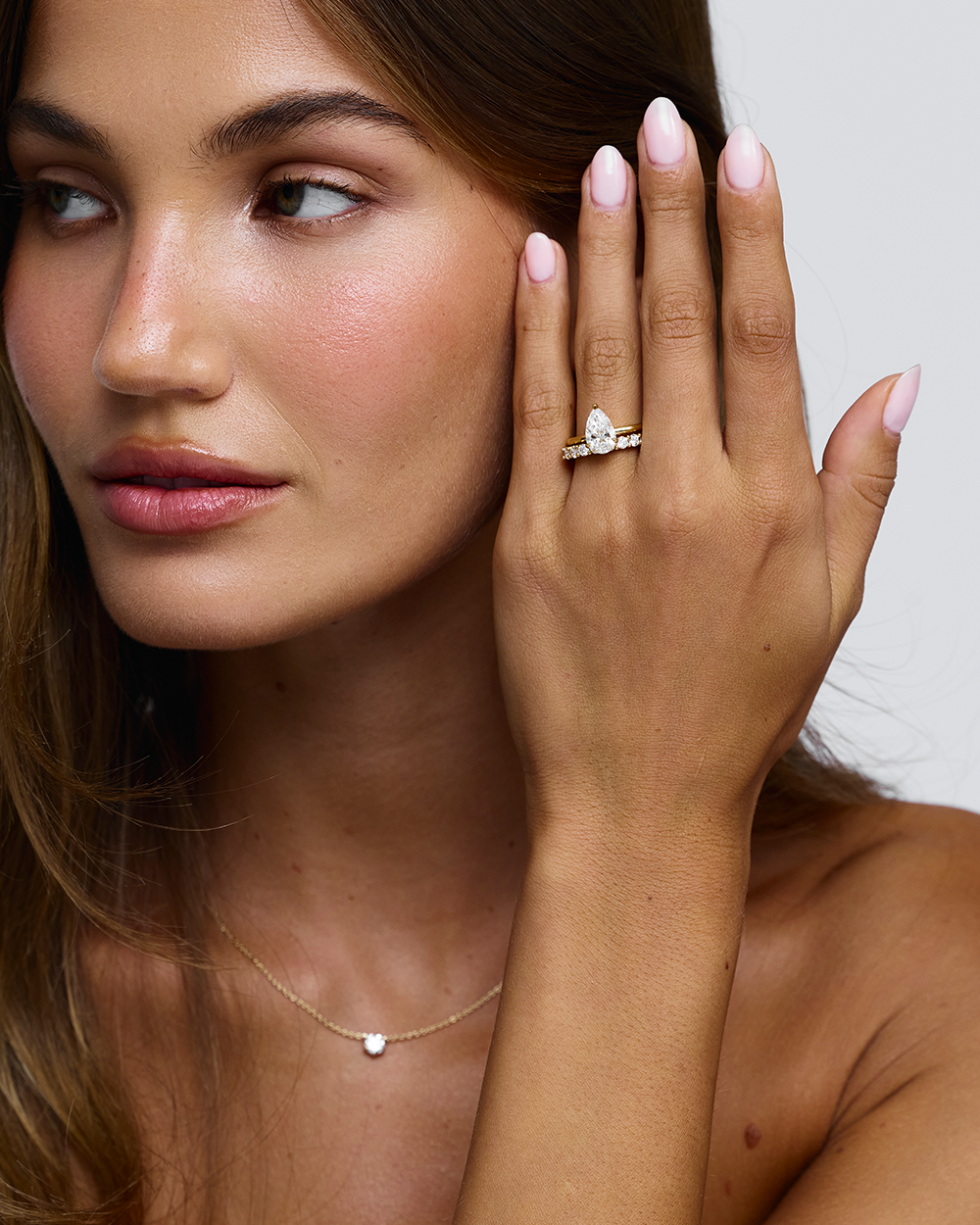 Erin 2.05ct Pear Diamond Solitaire Engagement Ring classajewellers