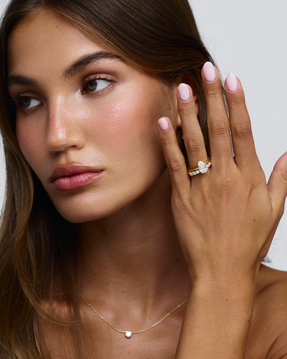 Erin 2.05ct Pear Diamond Solitaire Engagement Ring classajewellers