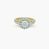 Solara Two Tone Diamond Ring