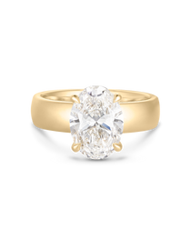 Seraphine 3.01ct Oval Diamond Engagement Ring
