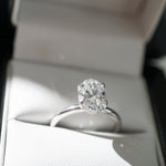 Grace | 2.02ct Oval Diamond Solitaire Engagement Ring Lab Grown