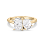 Nova 2.54ct Toi et Moi Engagement Ring