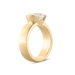 Arabella 2.51ct Half Bezel Engagement Ring