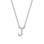 Diamond Initial Necklace