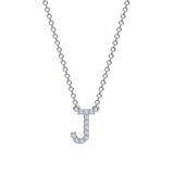 Diamond Initial Necklace