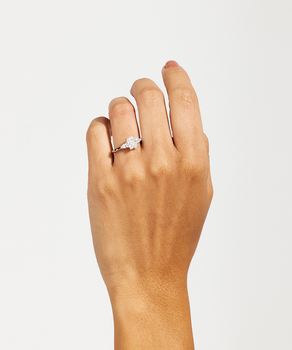 Sara 1.15ct Trilogy Diamond Engagement Ring