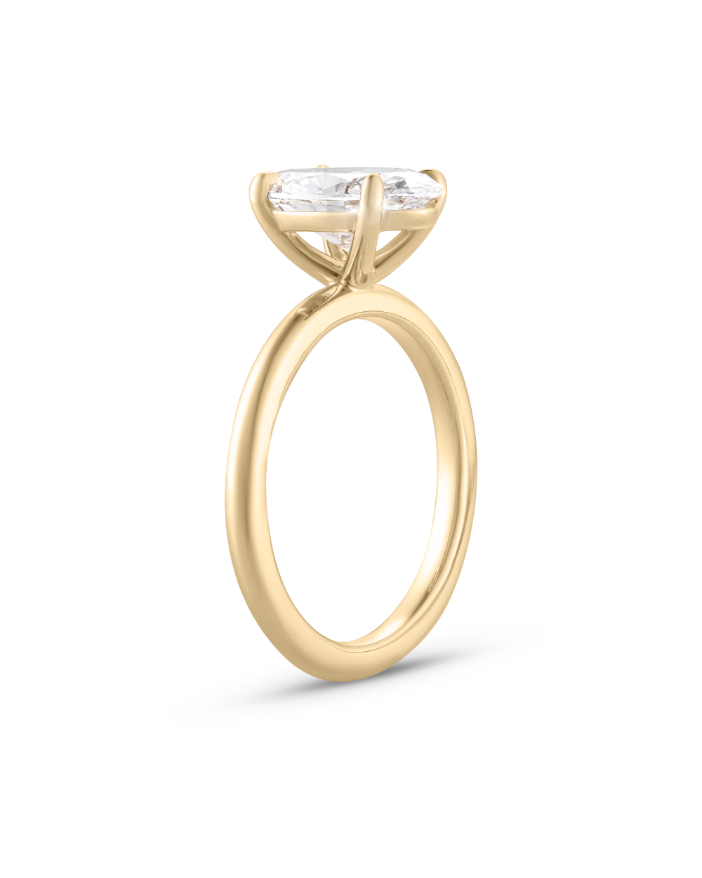 Grace 2.02ct Oval Diamond Solitaire Engagement Ring