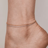 Linked for Life Petite Chain Anklet