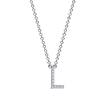 Diamond Initial Necklace