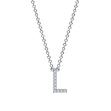 Diamond Initial Necklace