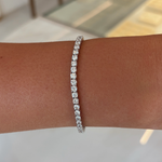 5.64ct Tennis Bracelet - 18ct White Gold