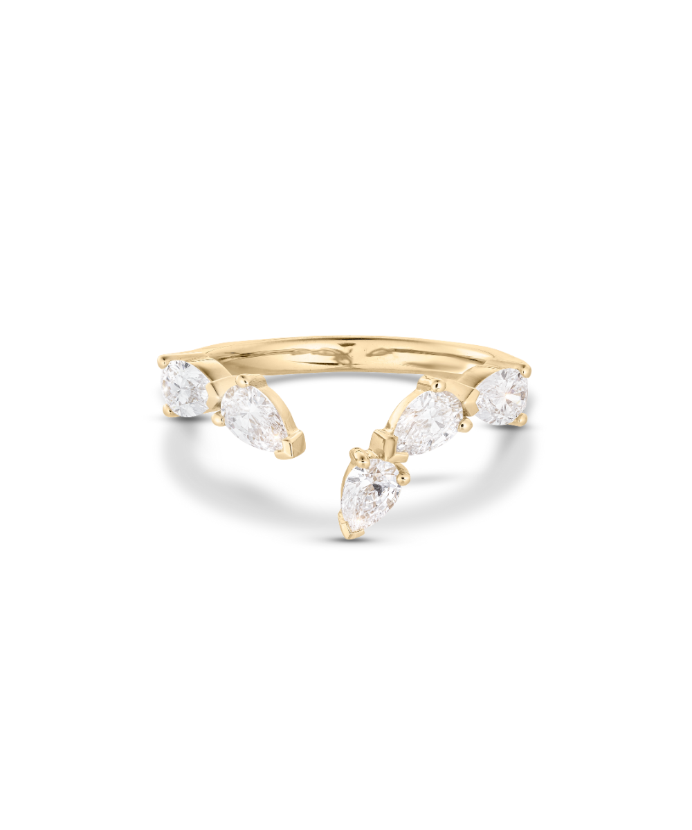 Ines Pear Diamond Wrap