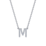 Diamond Initial Necklace