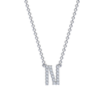 Diamond Initial Necklace