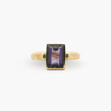 Amethyst Bezel Ring