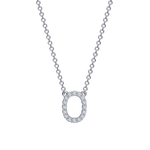 Diamond Initial Necklace