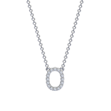 Diamond Initial Necklace