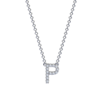 Diamond Initial Necklace