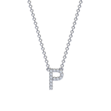 Diamond Initial Necklace