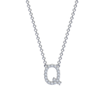 Diamond Initial Necklace