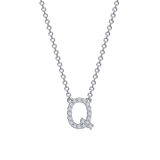Diamond Initial Necklace