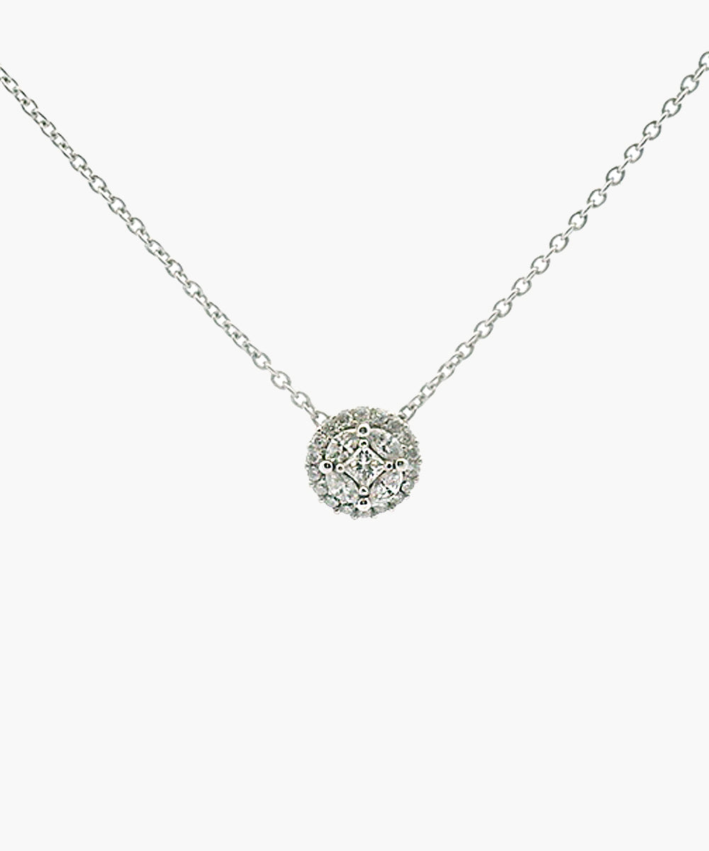 Diamond Cluster Pendant
